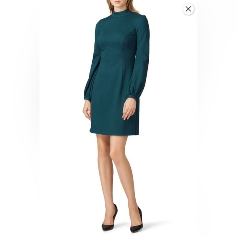 Indra dress by Trina Turk green dress. Euc